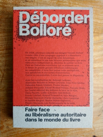 Déborder Bolloré couverture